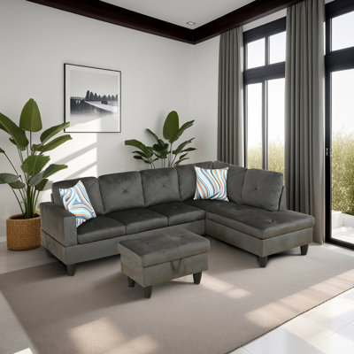 Canapé modulaire rembourré 3 pièces Phifer