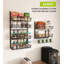 Over The Door Pantry Organizer with 8 Adjustable Baskets, White-466297626