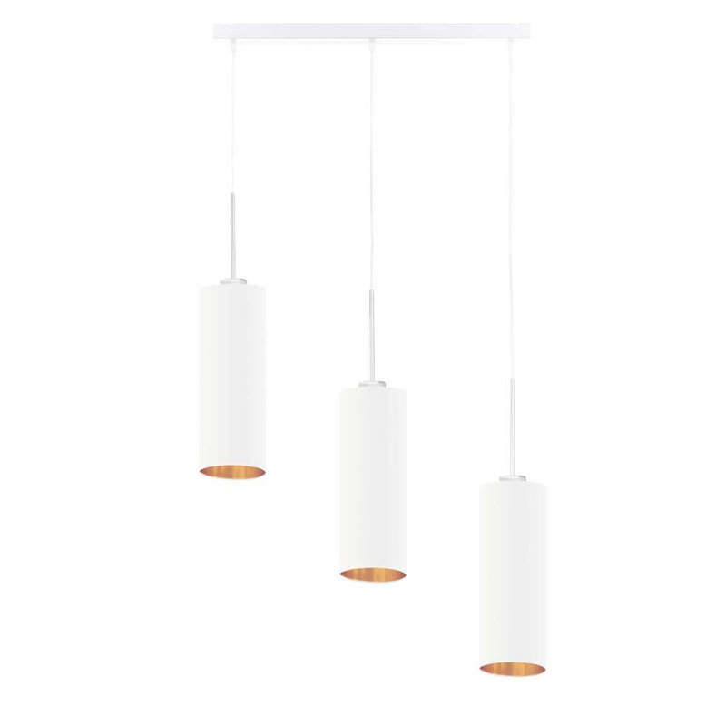Tonasket 3 - Light Kitchen Island Pendant, White