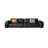 Black Genuine Leather Modular Sofa cushion couch-87929157-87929163