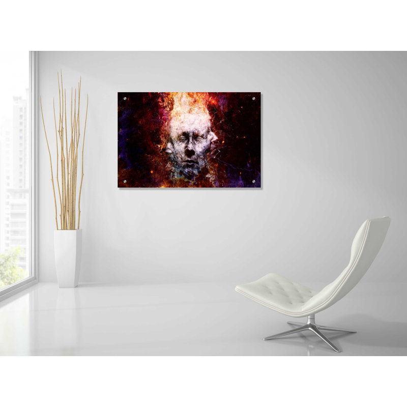 «All My Face» par Mario Sanchez Nevado, H 24 po x l 36 po x P 0,2 po