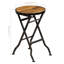 Feller Solid Wood Steel Writing Desk