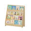 Bibliothèque à 4 niveaux, tablettes de présentation pour chambres à coucher, salles de jeux et salles de classe