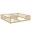 Lit double simple avec barrière de sécurité et rails de protection-94101895