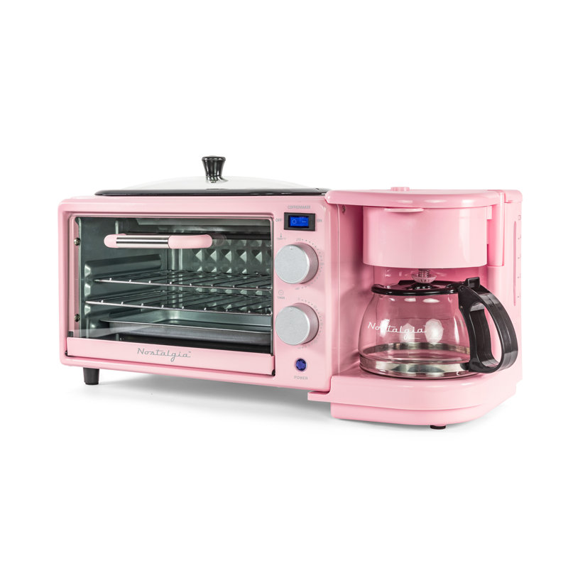 Retro 3-in-1 Breakfast Station, Pink