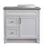 Ensemble de meuble-lavabo simple 37 po Emalina-2106052111