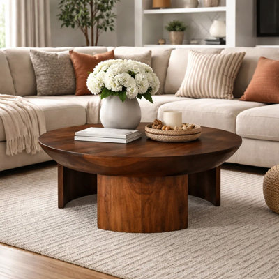 Jahleil Coffee Table with Curved Legs