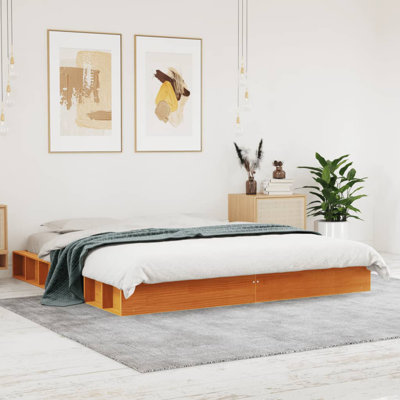 Friona Wood Platform Bed
