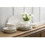 French Perle White 12-Piece Dinnerware Set