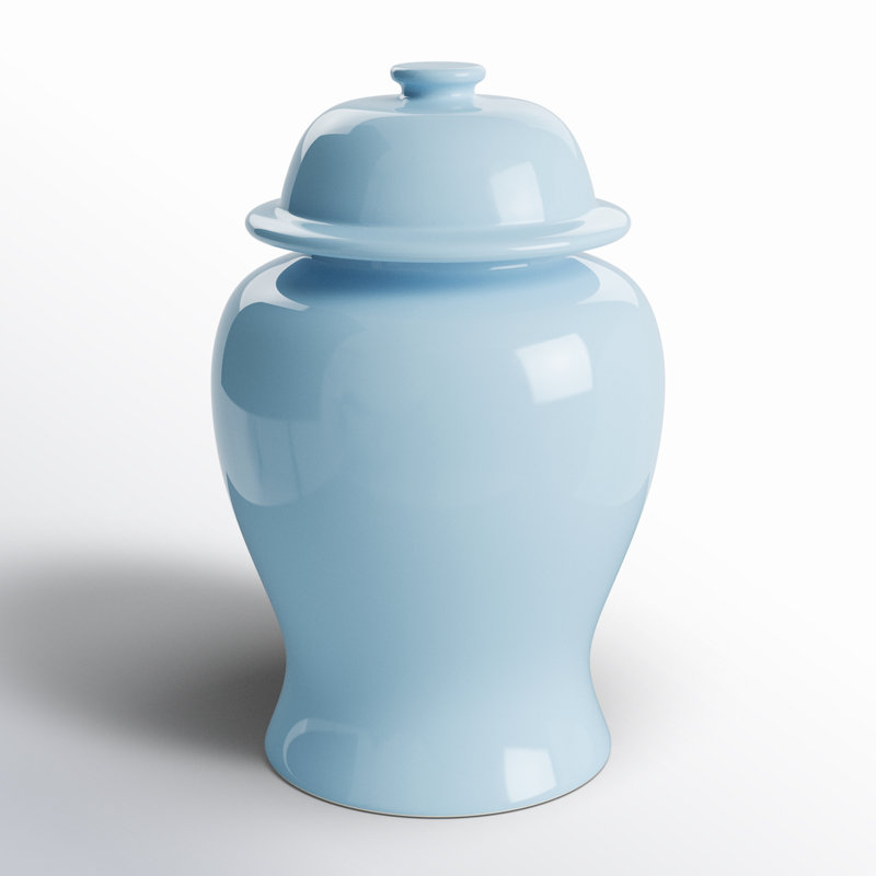 Pot Ricki, 16.5", Bleu clair