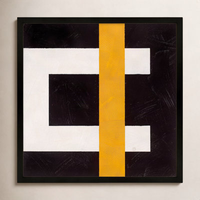 Composition with Yellow 3 Print