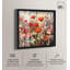 Art mural floral Crimson Chorus I Shadowbox-118199116-118199119