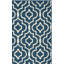 Tapis géométrique en laine touffeté à la main Brunswick-22513546