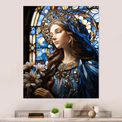 Radiant, dévotion religieuse de Marie II - Christianisme, art mural en métal