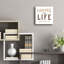 «Coffee Is Life 1» par Melissa Averinos, art mural en verre acrylique-1617611707