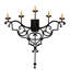 Applique murale bougie Fleur De Lys-97927267