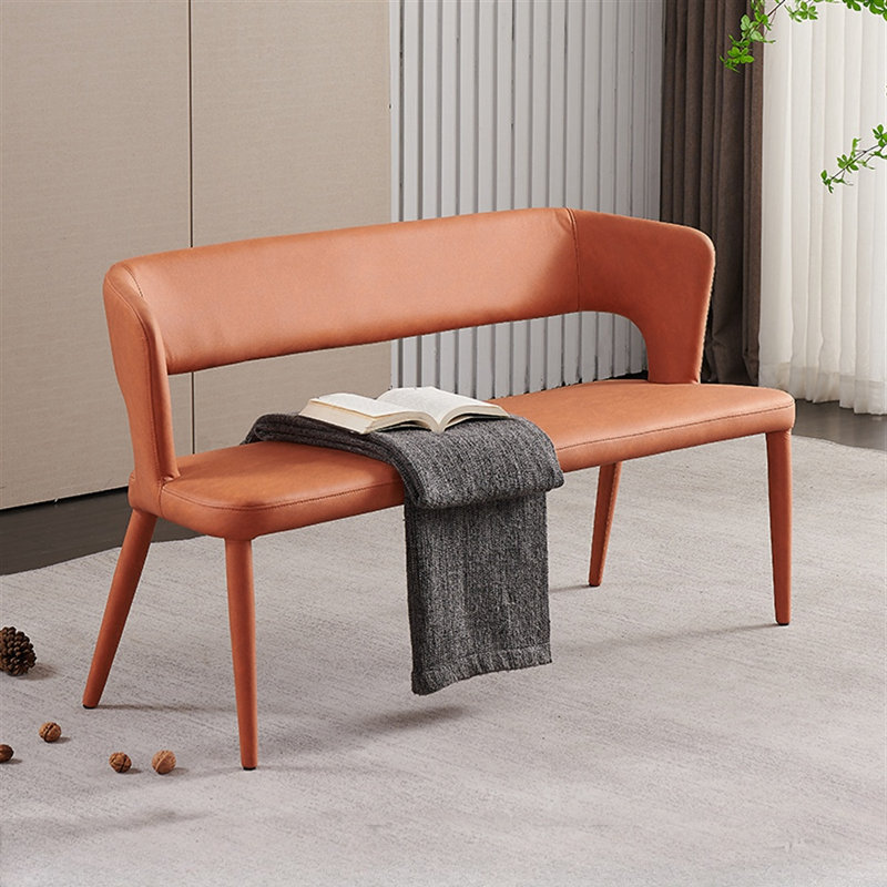 Banc de luxe Simple Light, Orange