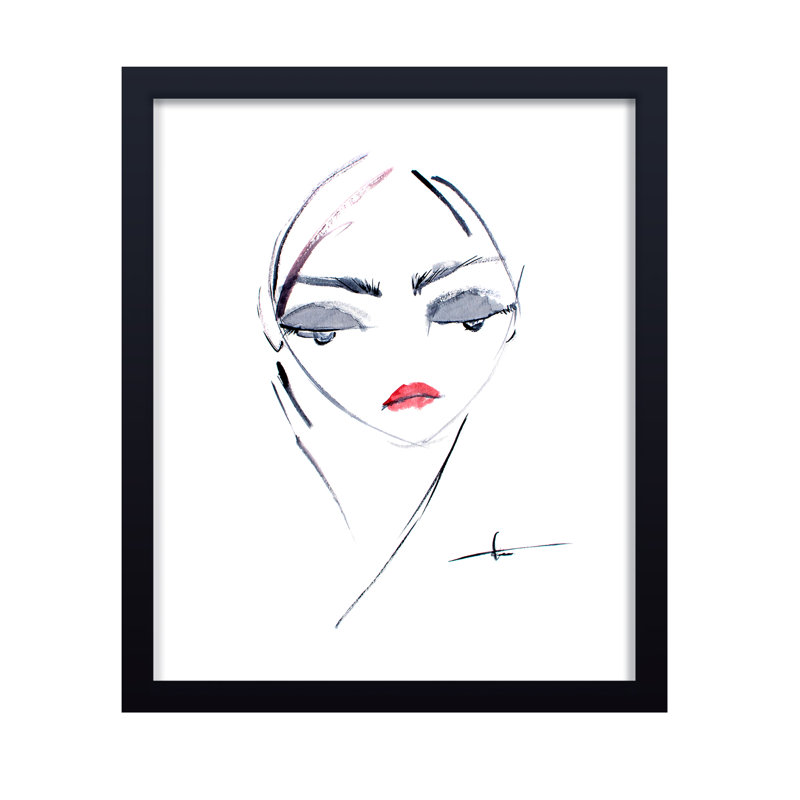 Chelsea Print by Chauncey Jacks, 16" H x 12" W x 1.125" D, Framed Print, Black
