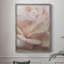 «Soft Flower Petals I», reproduction encadrée - bois massif-280074738