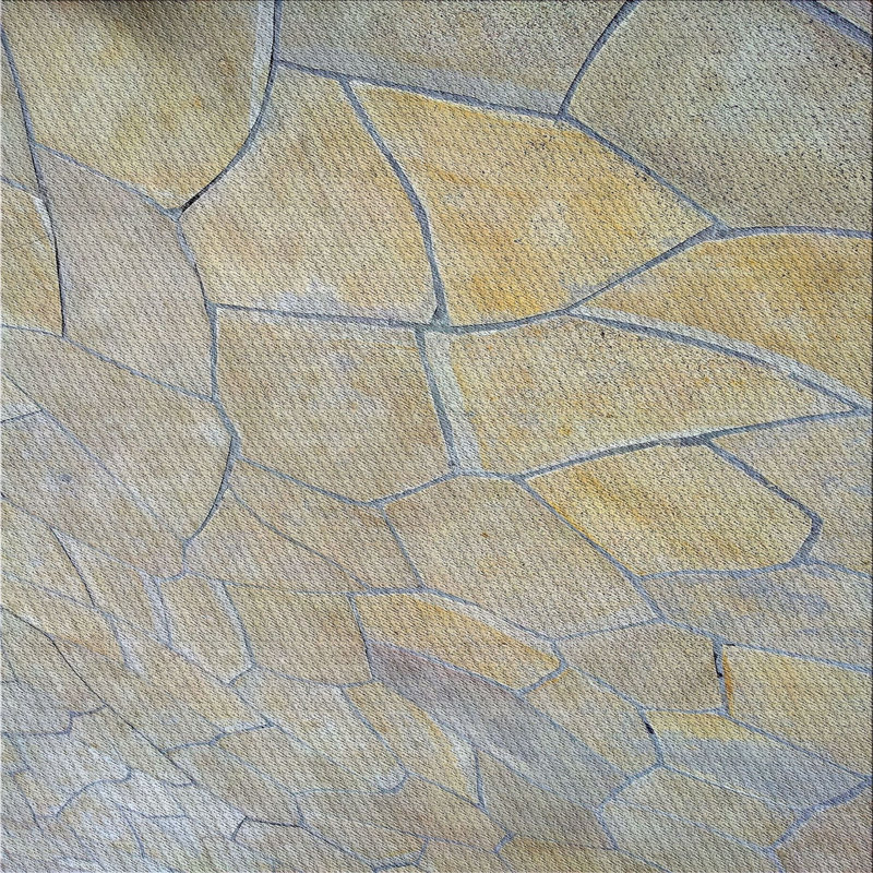 Tapis brun clair, Carré 8 pi