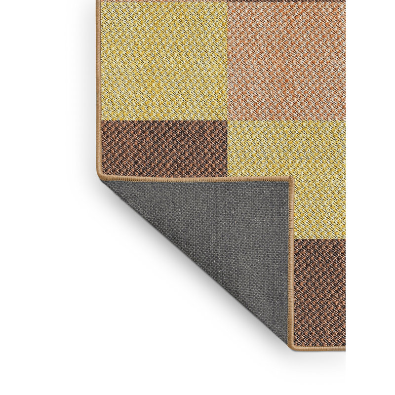 Tapis beige/brun clair/brun à motif Groton, Rectangle 2 pi x 4 pi