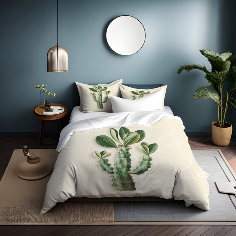 Polyester Duvet Cover, King Duvet Cover + 2 King Shams