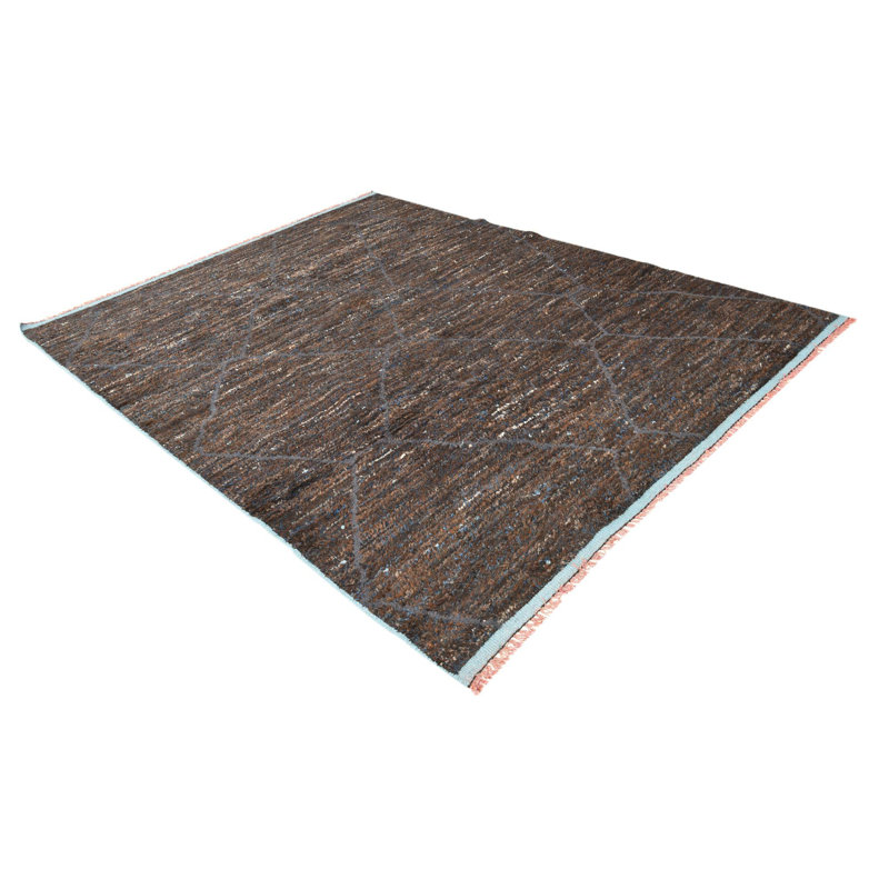 Tapis brun 8 x 10 Parra