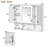 35'' x 28'' Wall Mounted Bathroom Medicine Cabinet, Modern Bathroom Wall Cabinet with Mirror,  Mirror Cabinet with Open Shelves-939243594