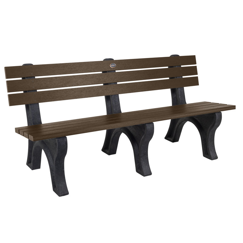 Swing Outdoor Bench, Weathered Acorn