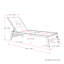 Chaise longue inclinable 80 po Adlan-1364990518