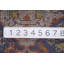 Tapis de couloir oriental bleu 3x7