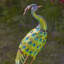 Ensemble de 2 statues de jardin Peacocks