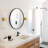1 Hole Bathroom Sink Faucet, Stainless Steel, Matte Black, With And Drain Assembly For Renovation Project 3-125221934