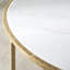 Markley Forged Metal Round Coffee Table