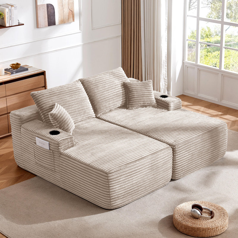 Upholstered Chaise Lounge