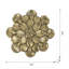 Plaque murale succulente D10x1,6 po