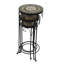 BRAVA 3 Piece Tall ROUND Plantstand Set