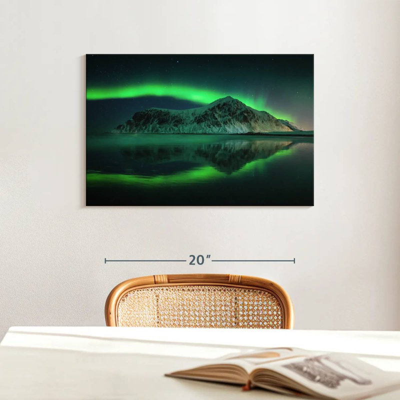 Paysage Alvord Northern Lights, H 16 po x l 24 po