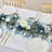 Artificial Eucalyptus Garland With Rose-112899592