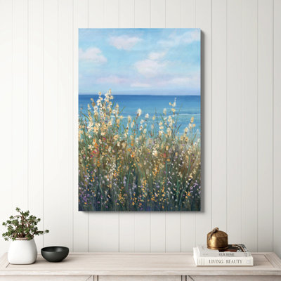 «Flowers at the Coast II» par Timothy O Toole, reproduction d'art sur toile