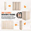 Room Divider, 6 Panel Japanese Room Divider, Wood Folding Privacy Screen Indoor, Japanese Partition Dividers