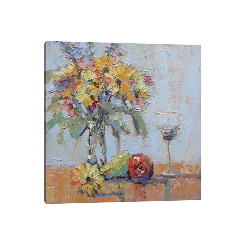 Spring Fling by Jennifer Stottle Taylor - Wrapped Canvas Painting, 66.04 cm H x 66.04 cm W x 3.175 cm D