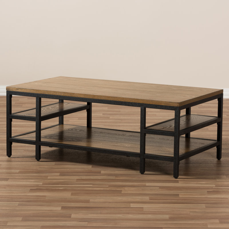 Four Leg Coffee Table with Storage