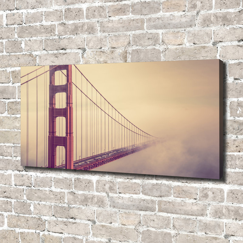 San Francisco Bridge - Wrapped Canvas Print
