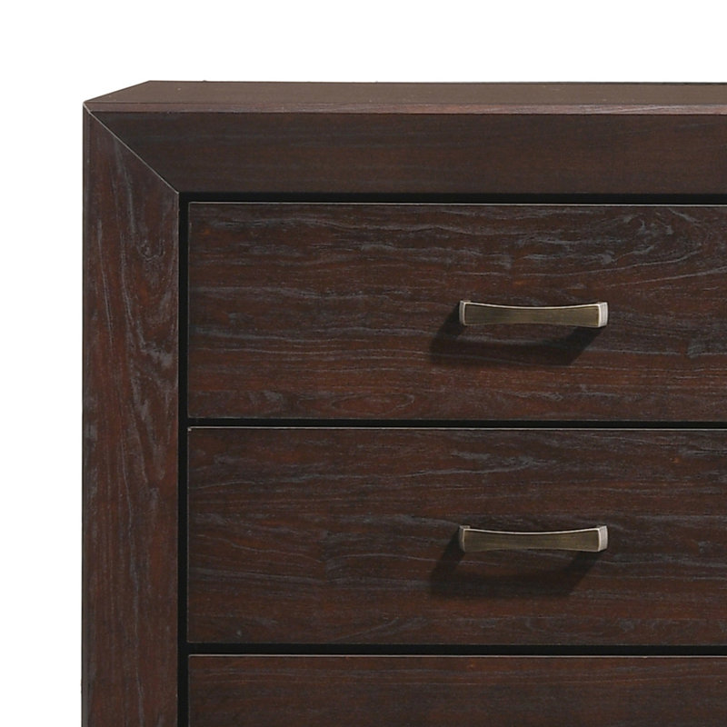Commode double l 6,6 po Canmore, Cacao foncé