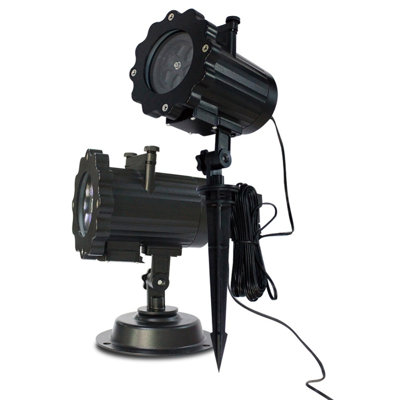 Christmas Halloween Projector Lights Outdoor,Holiday Projector Light with Remote Control,Timer,12 HD Slides,LED Waterproof Landscape Light for Party,Wedding,Christmas,Patio and Yard