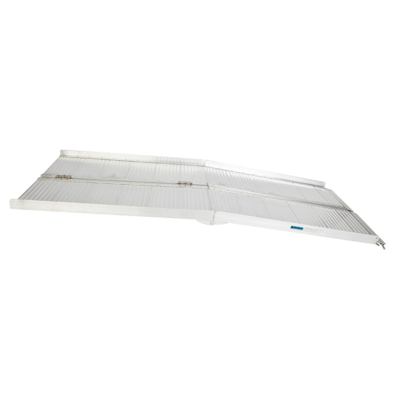 Winado Metal Portable Ramp, 28.35" W x 72.05" L x 1.97" H