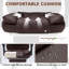 Fauteuil de bureau ergonomique avec repose-pieds Markisha-1239218632