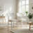 Modern Dining Chairs Set of 2 with Ergonomic Support
