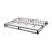 BASICS Metal Platform Bed Frame With Slatted Frame-162438478